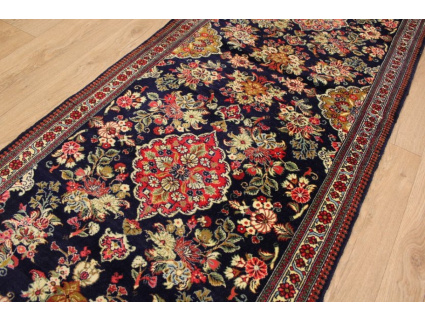 Persian carpet runner "Ghom" virgin wool 283x75 cm