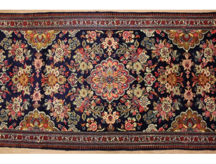 Persian carpet runner "Ghom" virgin wool 283x75 cm