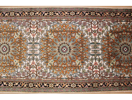 Kashmir Silk runner 306x80 cm beige