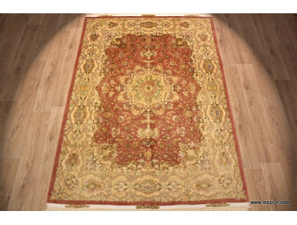 Persian carpet "Taabriz" with Silk 240x170 cm