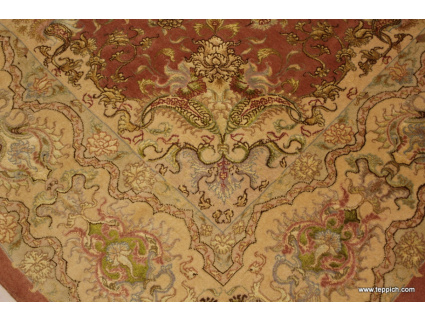 Persian carpet "Taabriz" with Silk 240x170 cm