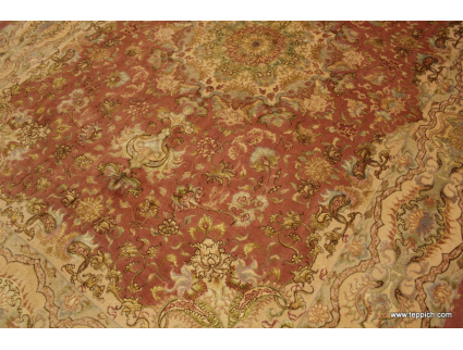 Persian carpet "Taabriz" with Silk 240x170 cm