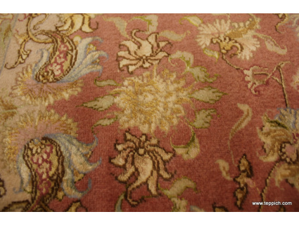 Persian carpet "Taabriz" with Silk 240x170 cm