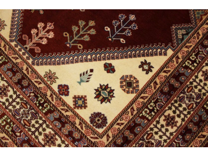 Persian carpet Ghashghai pure wool 230x155 cm