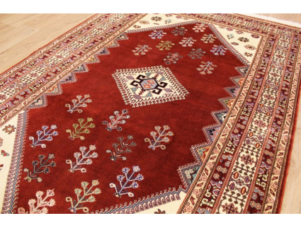 Persian carpet Ghashghai pure wool 230x155 cm