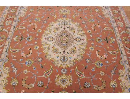 Persian carpet "Kashan" Woolcarpet 218x143 cm