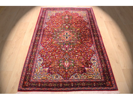 Old Persian carpet Sarough 210x130 cm Red