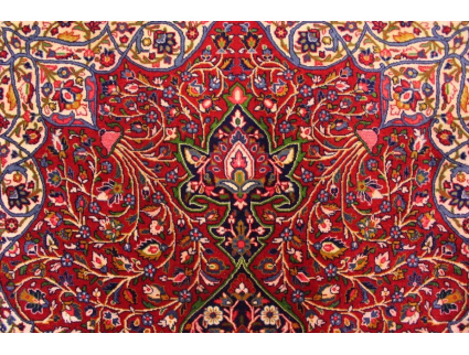 Old Persian carpet Sarough 210x130 cm Red