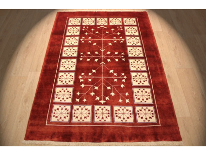 Persian carpet "Gabbeh Loribaf" wool 181x134 cm