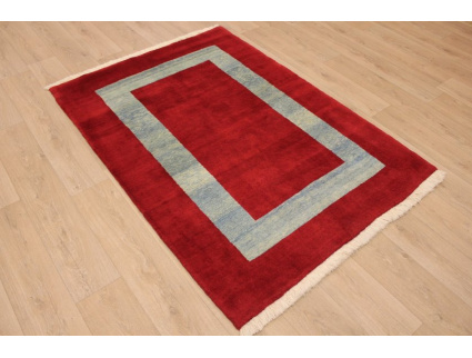 Perser Teppich Gabbeh "Loribaft" 185x134 cm Rot