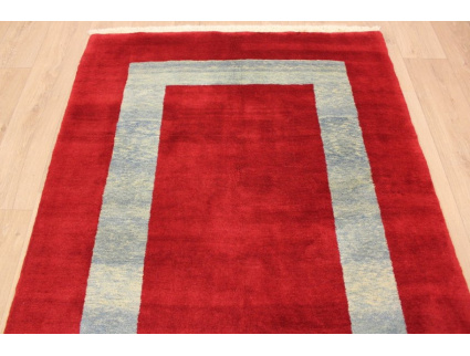 Perser Teppich Gabbeh "Loribaft" 185x134 cm Rot