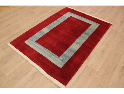 Perser Teppich Gabbeh "Loribaft" 185x134 cm Rot