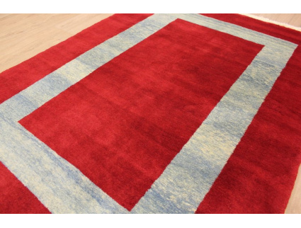 Perser Teppich Gabbeh "Loribaft" 185x134 cm Rot