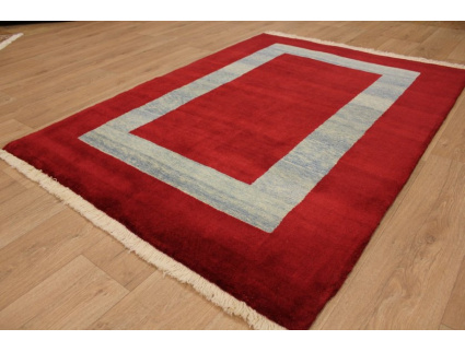 Perser Teppich Gabbeh "Loribaft" 185x134 cm Rot