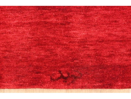 Hand-knotted carpet" Lori" virgin wool & silk 243x175 cm