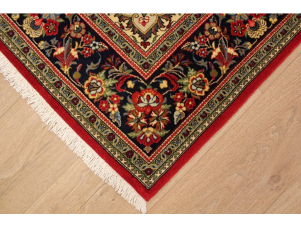 Fine Persian carpet "Ghom" Wool 200x130 cm Red