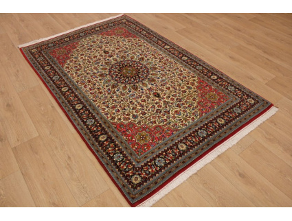 Persian carpet "Ghom" with Silk 211x137 cm