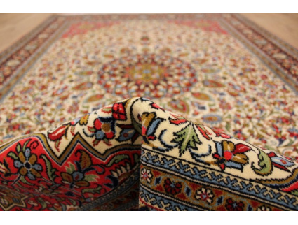 Persian carpet "Ghom" with Silk 211x137 cm