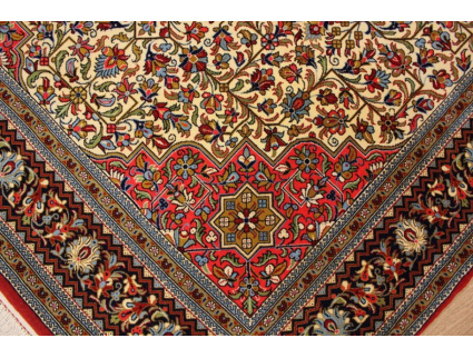 Persian carpet "Ghom" with Silk 211x137 cm