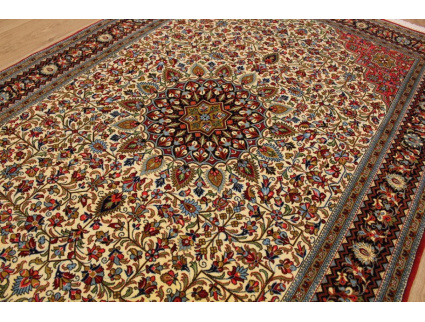 Persian carpet "Ghom" with Silk 211x137 cm