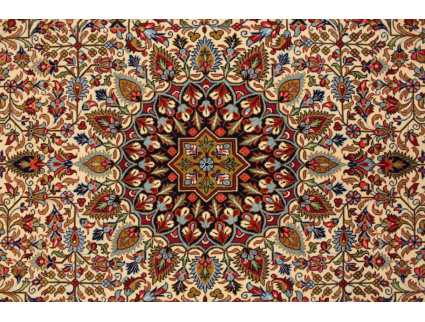 Persian carpet "Ghom" with Silk 211x137 cm