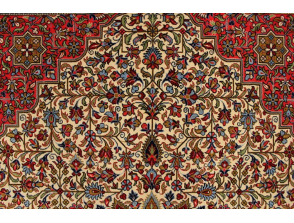 Persian carpet "Ghom" with Silk 211x137 cm