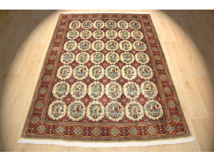 Persian carpet Tabriz special design 212x152 cm Beige