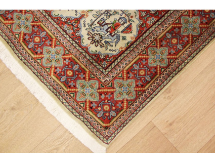 Persian carpet Tabriz special design 212x152 cm Beige