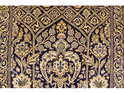 Persian carpet Kashan Mehrabi Design 227x141 cm