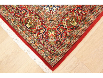 Persian carpet "Ghom" virgin wool 208x137 cm