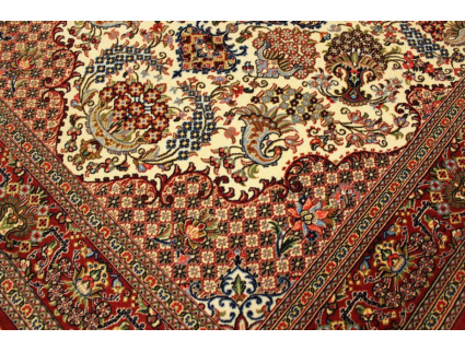 Persian carpet "Ghom" virgin wool 208x137 cm