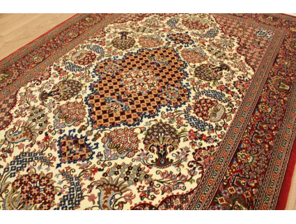 Persian carpet "Ghom" virgin wool 208x137 cm