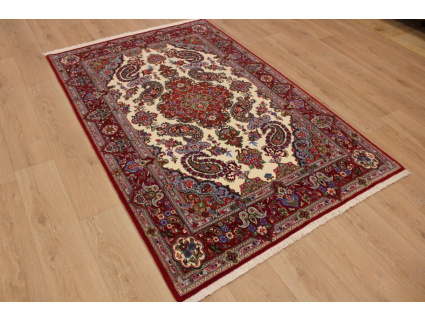 Persian carpet "Ghom" virgin wool 205x135 cm