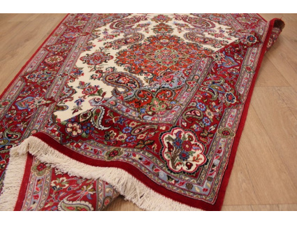 Persian carpet "Ghom" virgin wool 205x135 cm