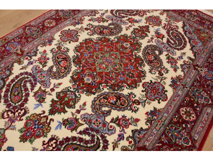 Persian carpet "Ghom" virgin wool 205x135 cm