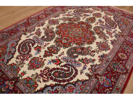 Persian carpet "Ghom" virgin wool 205x135 cm