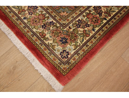 Persian carpet "Ghom" virgin wool 204x138 cm