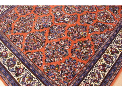 Persian carpet "Sarough" Wool 203x133 cm Red