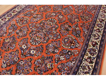 Persian carpet "Sarough" Wool 203x133 cm Red