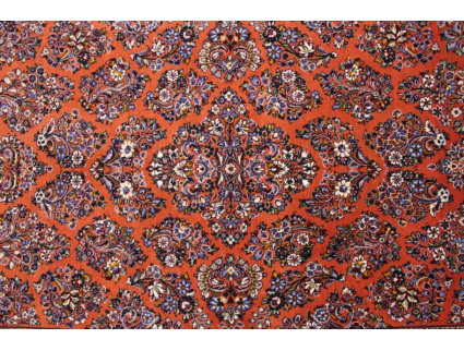 Persian carpet "Sarough" Wool 203x133 cm Red