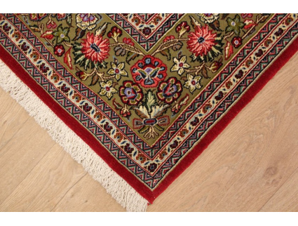 Persian carpet "Ghom" virgin wool 219x145 cm