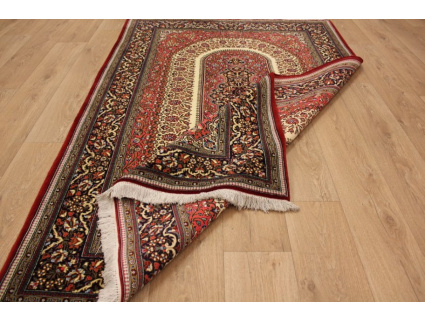 Persian carpet "Ghom" virgin wool 210x151 cm