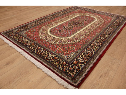 Persian carpet "Ghom" virgin wool 210x151 cm