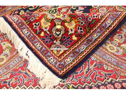 Persian carpet "Ghom" pure wool 212x143 cm