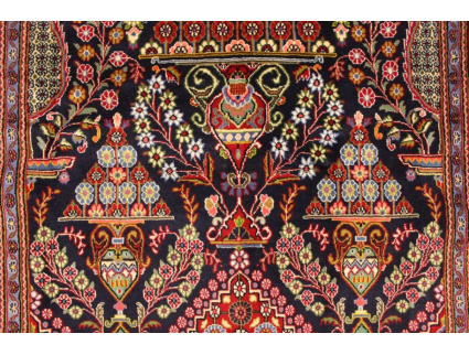 Persian carpet "Ghom" pure wool 212x143 cm