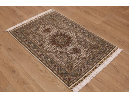 Persian carpet "Taabriz mahi" with Silk 116x81 cm