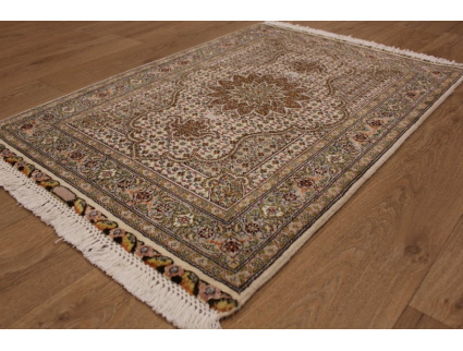 Persian carpet "Taabriz mahi" with Silk 116x81 cm