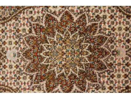 Persian carpet "Taabriz mahi" with Silk 116x81 cm