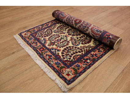 Persian carpet "Sarough"Wool Carpet 137x68 cm