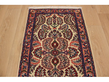 Persian carpet "Sarough"Wool Carpet 137x68 cm